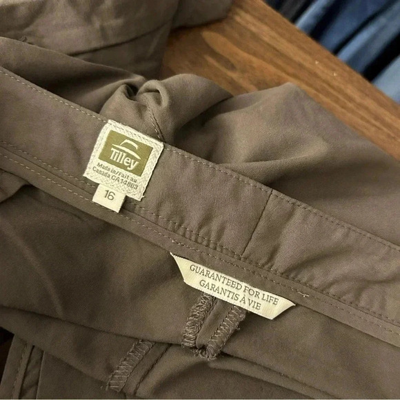 ❤️ Tilley Guaranteed For Life Outdoor Pants Size 16 - Picture 4 of 10